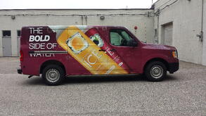 Van wrap in Parma Ohio