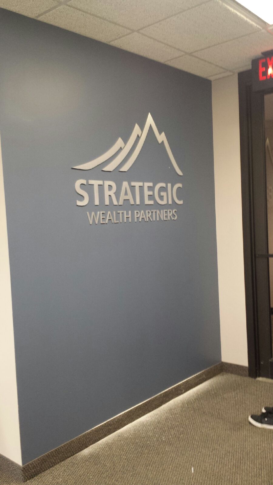 Lobby sign Cleveland Ohio