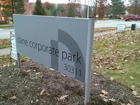 Exterior Panel Sign Westlake Ohio