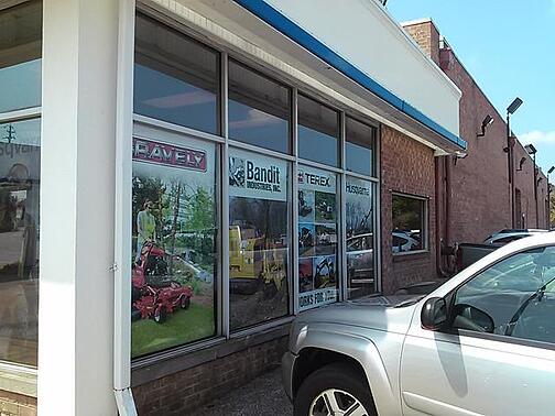 Advertise brands with window graphics in Parma OH