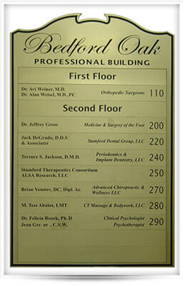 Custom metal plaques in Cleveland