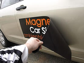 Advertise with car magnets in Northeast Ohio