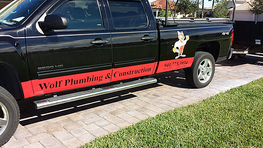 Cut vinyl vehicle lettering Cleveland OH