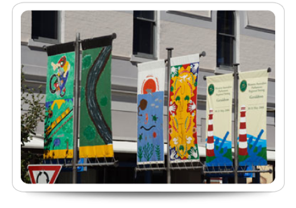 Holiday banners Cleveland