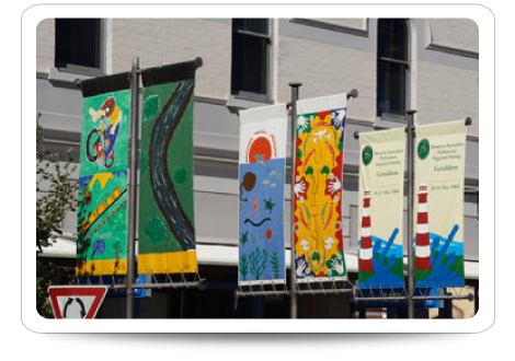 Holiday banners Cleveland