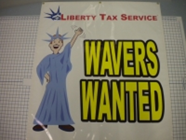 Promotional banners and flags Cleveland