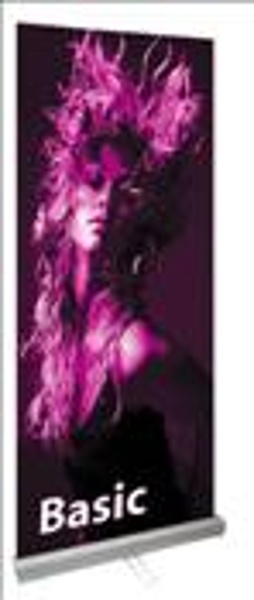 Trade show table banner stands