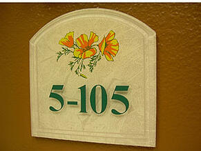 Apartment complex amenity and pool signs Cleveland OH