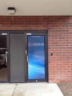 Perforated Window Graphics