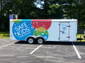 Healthcare Trailer wraps Northeast OH