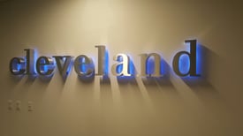 Halo Light Letters Cleveland, Oh