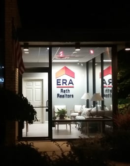 Wall Lettering At Night In Ohio