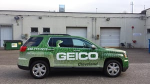 Business car wraps Cleveland, Oh