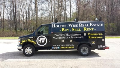 Work Truck Lettering Cleveland, Oh