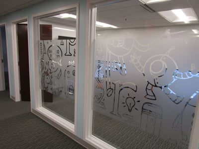 Vinyl Etched Windows Cleveland 