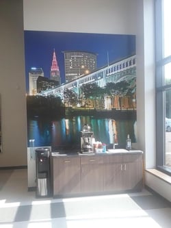 Break Area Wall Mural