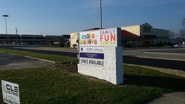 Front Business Sign